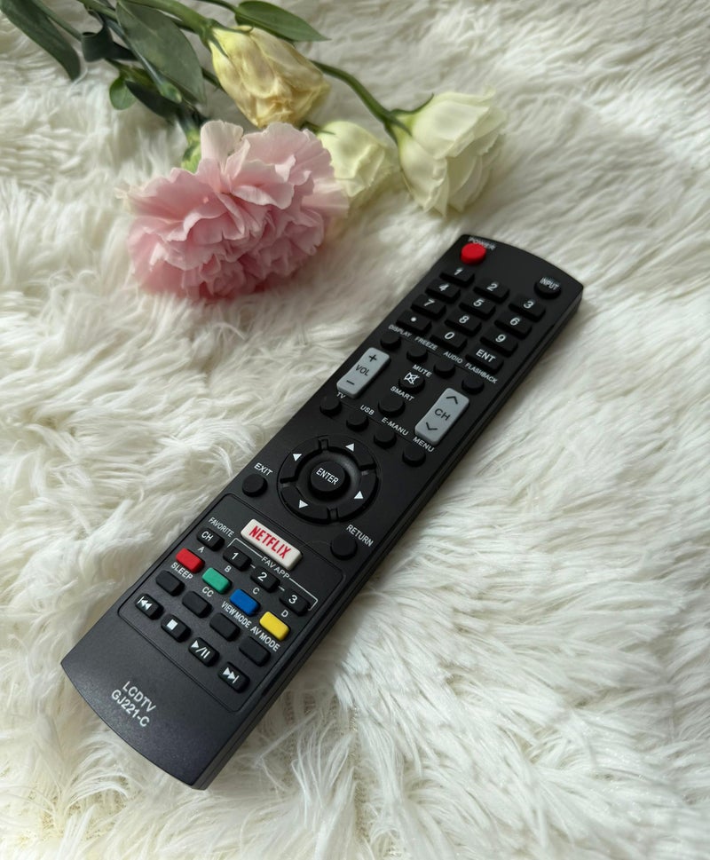 BOMAZ Remote Control Replacement for Sharp Smart LCD TV LC-65LE645U LC-32LE653U LC-55LE653U LC-48LE653U LC-43UB30U LC-50UB30U LC-55UB30U LC-65UB30U LC-43LE653U - Image 4